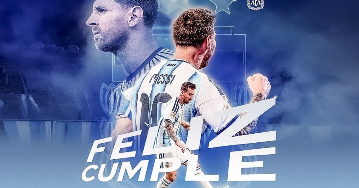 Lionel Messi cumple 39 años: los saludos que recibió el capitán de la Selección Argentina