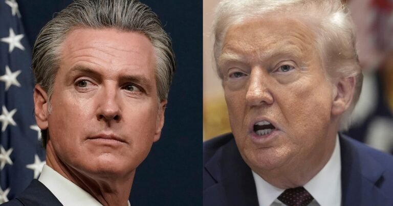 Gavin Newsom denunció que el Departamento de Justicia de Trump inició una investigación contra él y su esposa: “Viene por mí porque estoy considerando postularme a presidente"