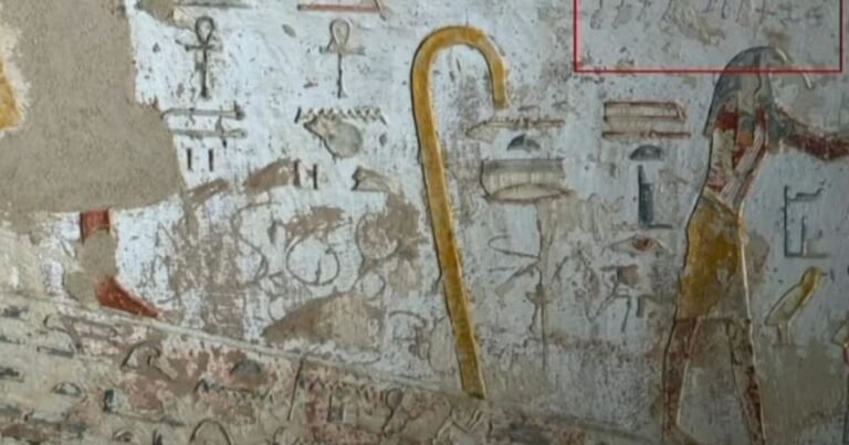 "Cikai Korran estuvo aquí": descubren grafitis de dos mil años en tumbas faraónicas en Egipto