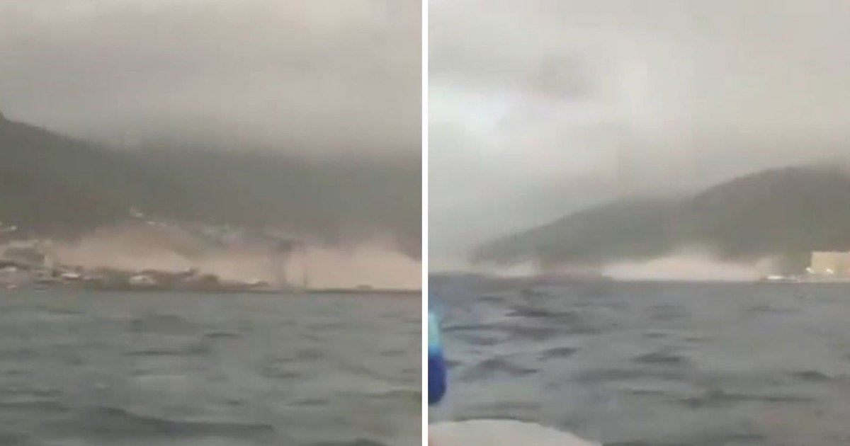 "Acaba de temblar ahorita, señores": pescadores grabaron desde el agua el momento del terremoto en Venezuela
