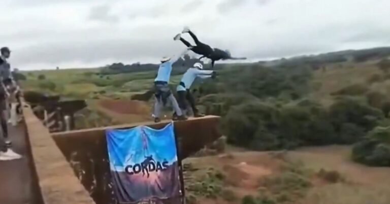 Habló uno de los testigos de la muerte de la joven que hacía bungee jumping en Brasil: "Tendría que haber sido yo"