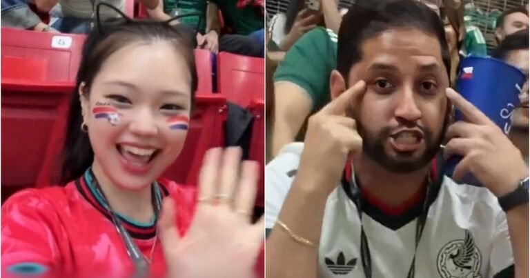 Una hincha surcoreana denunció burlas racistas en México y el autor salió a pedir disculpas