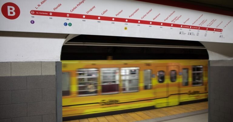Liberarán molinetes de la Línea B de subte: los metrodelegados realizan una medida de fuerza este martes