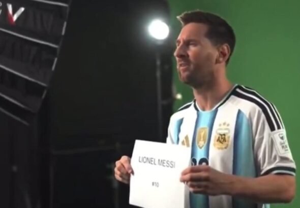 La Selección Argentina filmó las gráficas para la TV del Mundial con Messi, muchos guiños y un Scaloni "actor"