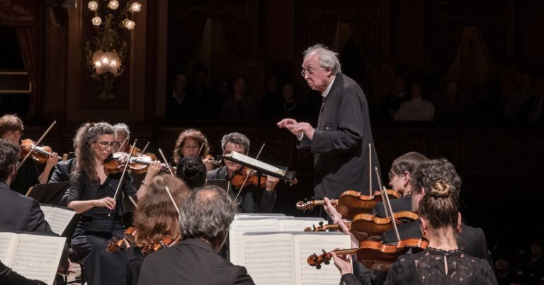 Un viaje en el tiempo: La Orchestre des Champs-Élysées hizo sonar a Schubert y a Beethoven como si estuviéramos en el Siglo XIX