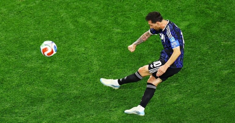Messi hace récords al andar en el Mundial: llegó a los 19 gritos y es el primer futbolista en la historia en convertir en siete partidos consecutivos