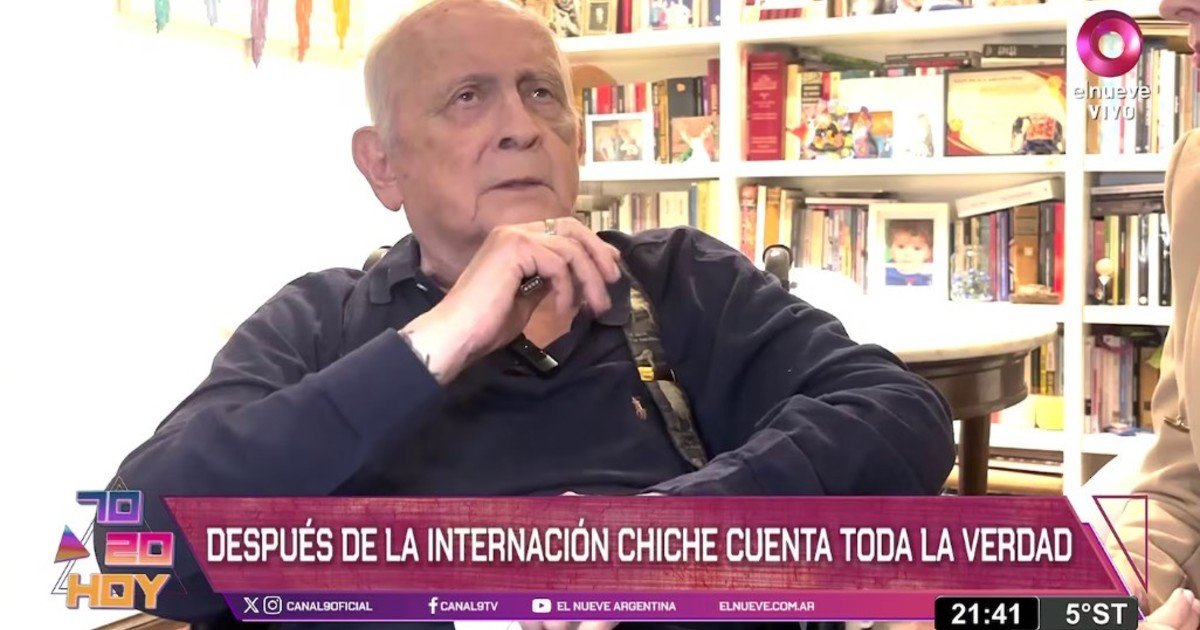 Preocupación por la salud de Chiche Gelblung: lo volvieron a internar a días de recibir el alta