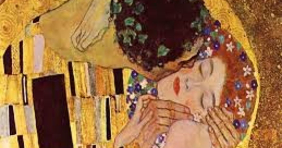 Golpe virtual: un hacker se robó más de la mitad de la versión digital del cuadro "El beso" de Klimt