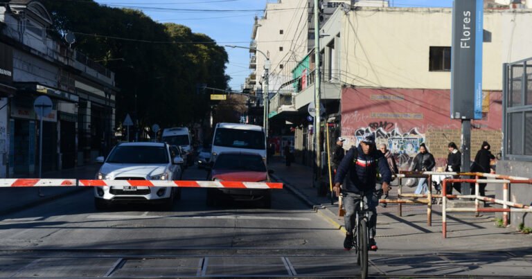 Guardabarreras y más mantenimiento en las vías del tren Sarmiento: el reclamo "eterno" de los vecinos de Flores y Caballito