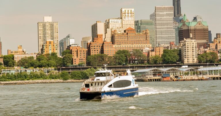 Confirmado: así es el mapa con el servicio de ferry en Nueva York por el Mundial de la FIFA 2026