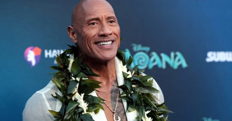Dwayne “La Roca” Johnson, a los 54 años: “Desayuno todos los días 198 gramos de carne, 2 huevos enteros, avena y 2 muffins ingleses”