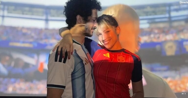 El Chino Darín y Úrsula Corberó mostraron cómo vivieron la final entre Argentina y España