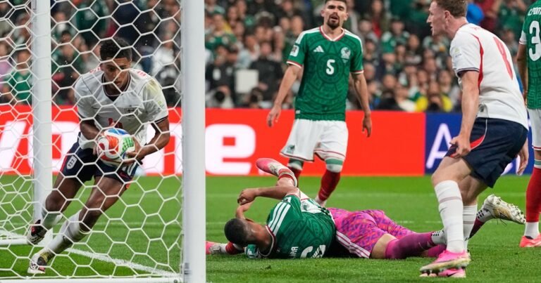 El minuto fatal de México: Bellingham anotó por duplicado y dejó mudo al Estadio Azteca