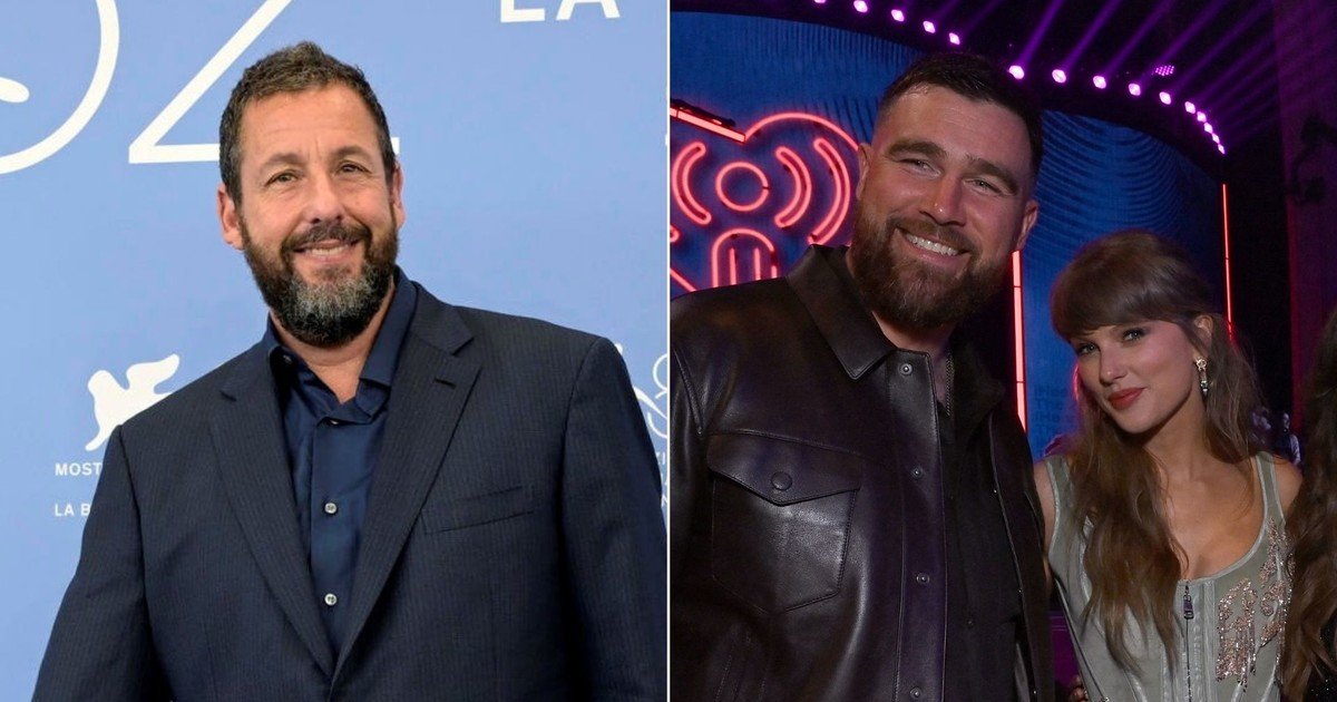 Adam Sandler, el "Cantante de bodas" que ofició el hermético casamiento de Taylor Swift y Travis Kelce