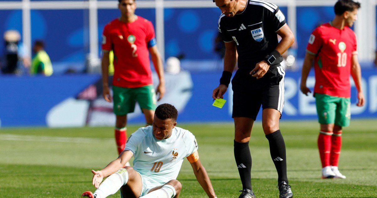 Facundo Tello tuvo una destacada actuación en Francia vs Marruecos y silenció las suspicacias que había sembrado Didier Deschamps