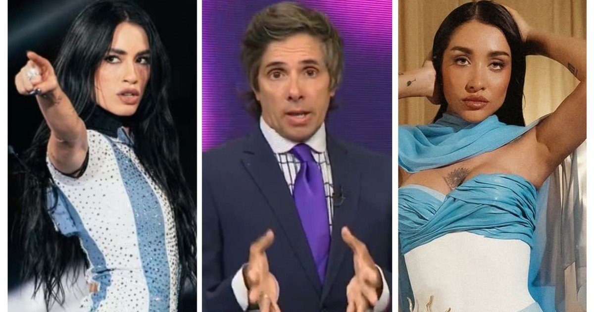 Robertito Funes Ugarte criticó a Lali Espósito y María Becerra por involucrarse en la polémica de las críticas a Argentina: "Unas caraduras"