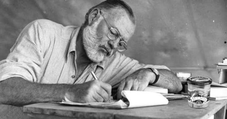 Ernest Hemingway, escritor y premio Nobel: “Si el pueblo español tiene algún rasgo común es el orgullo, y si tiene otro es el sentido común”