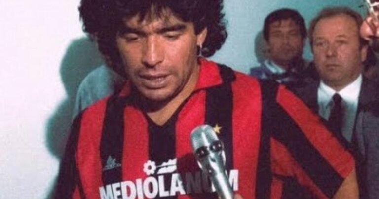 El día que Maradona le pidió la camiseta a Franco Baresi: "Es un recuerdo que guardaré para toda la vida"