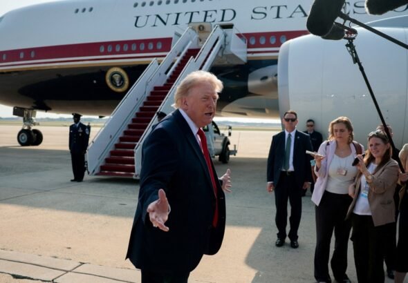 Desde que regresó a la Casa Blanca, Donald Trump ganó más de US$ 1.000 millones en criptomonedas
