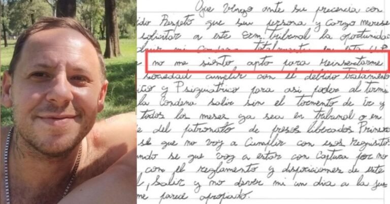 Un preso por narcomenudeo pidió no salir de la cárcel: "No me siento apto para reinsertarme"