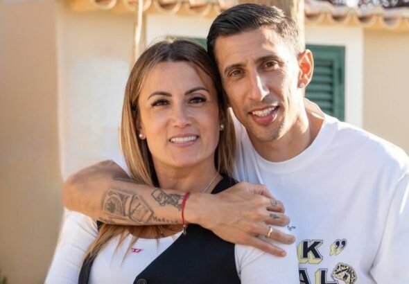 Ángel Di María y Jorgelina Cardoso celebraron sus 15 años de casados con un romántico mensaje