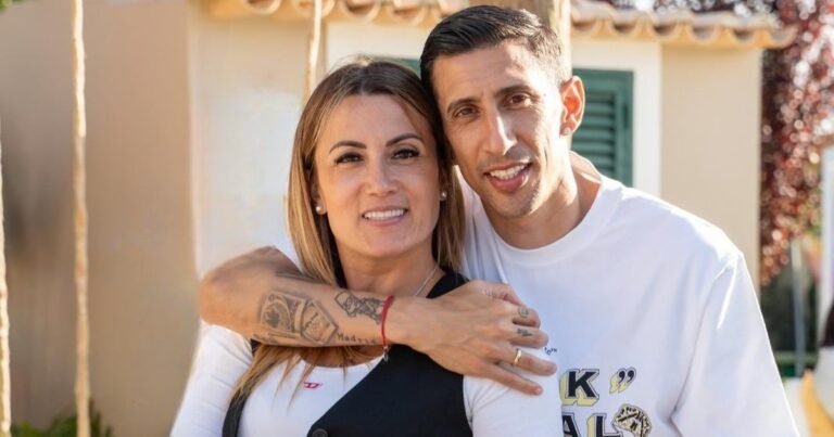 Ángel Di María y Jorgelina Cardoso celebraron sus 15 años de casados con un romántico mensaje