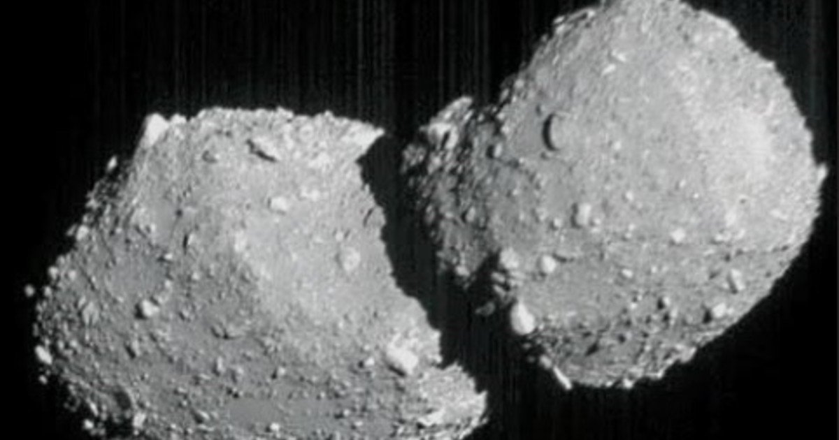 Captaron a un asteroide con forma de muñeco de nieve