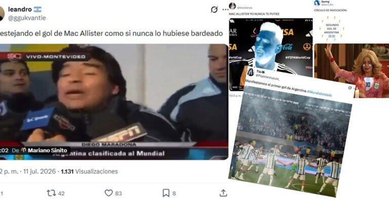 Los primeros memes de Argentina contra Suiza: los "arrepentidos" de Mac Allister, Cami Mayan, y brujerías para sostener el triunfo viralizan las redes
