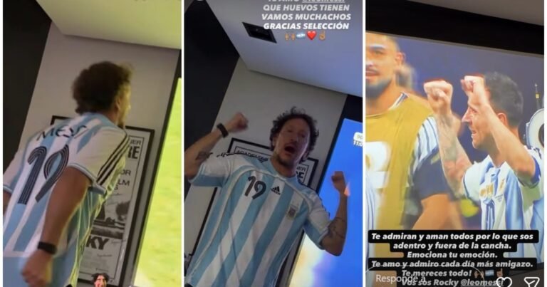 "¡Vos sos Rocky!": Nico Vázquez y su admiración por Lionel Messi tras la remontada fenomenal frente a Egipto