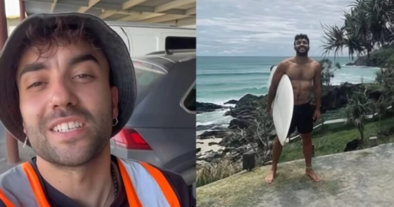 Mario, tiktoker que vive en Australia: "Trabajé 371 horas y me pagaron 8000 dólares directos a mi bolsillo"