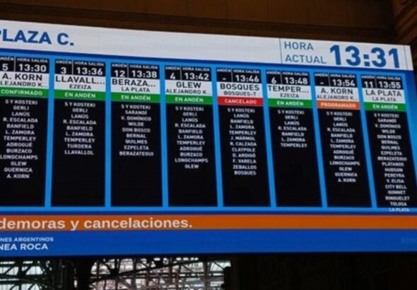 Muchas complicaciones para viajar en la previa de Argentina-Inglaterra en el Mundial: trenes y colectivos llenos y con demoras