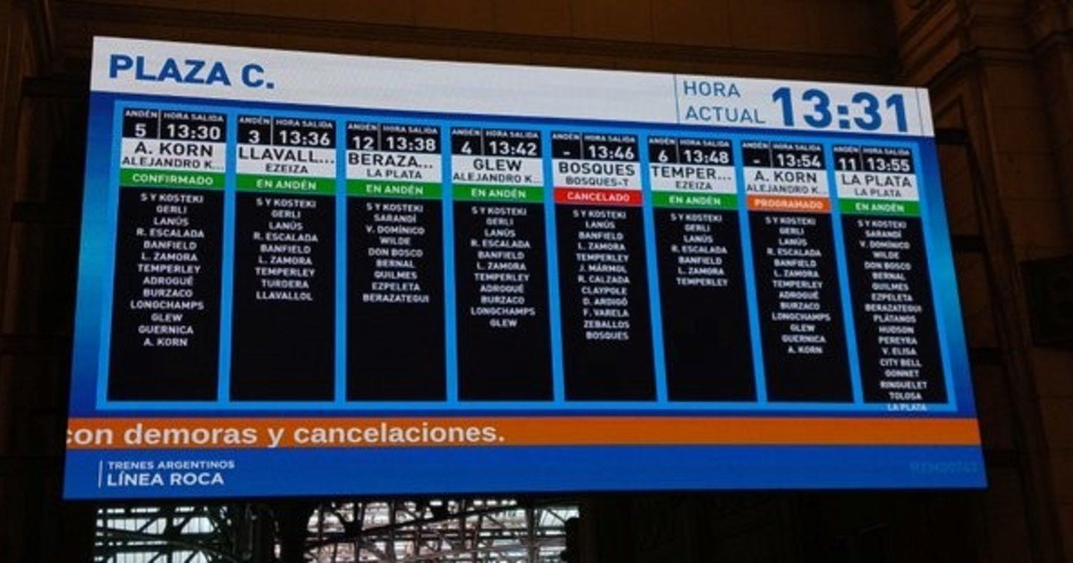 Muchas complicaciones para viajar en la previa de Argentina-Inglaterra en el Mundial: trenes y colectivos llenos y con demoras