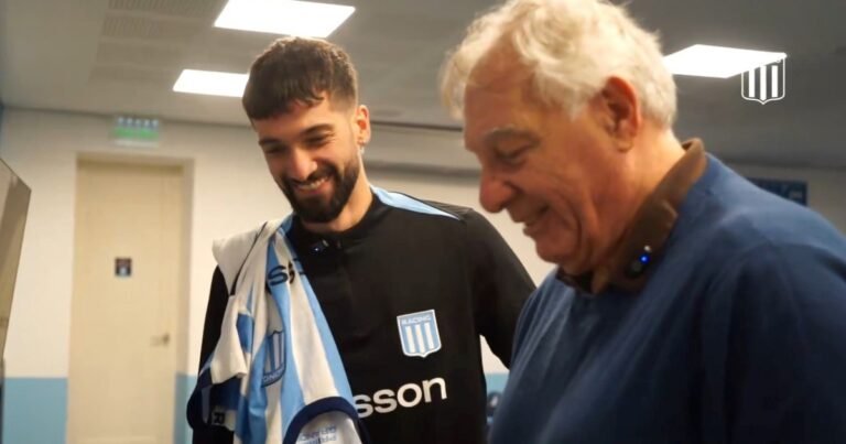 El emotivo video de Racing para presentar a Lautaro Díaz, hijo del exfutbolista Roberto "el Ropero" Díaz