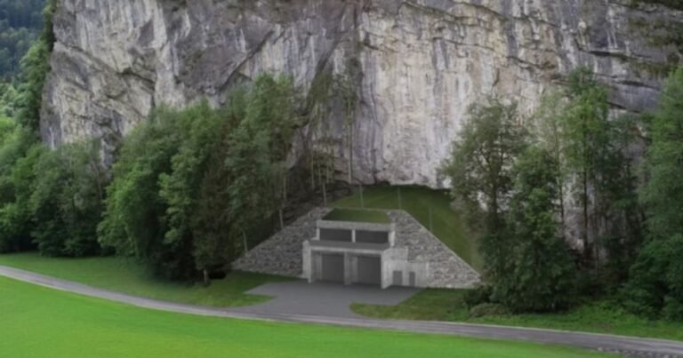 Millonarios excavan cavernas en los Alpes suizos para almacenar bienes de lujo