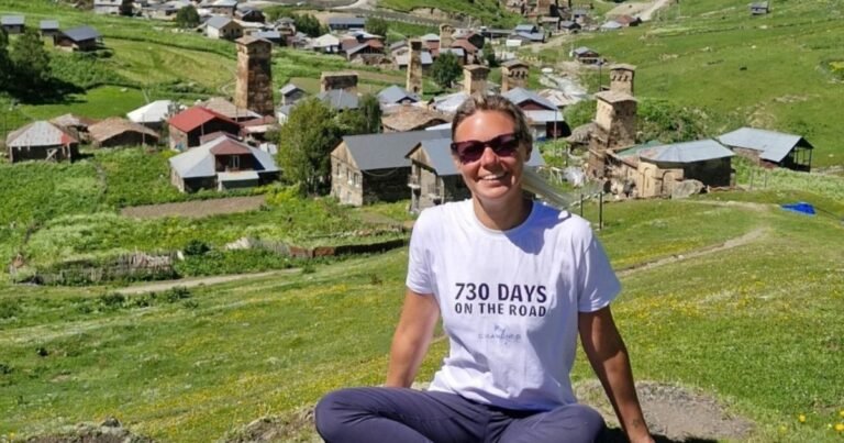 Miriam, dos años viajando sola por 75 países: "Podemos ganar más dinero o cambiar de trabajo, pero el tiempo que pasa no vuelve"