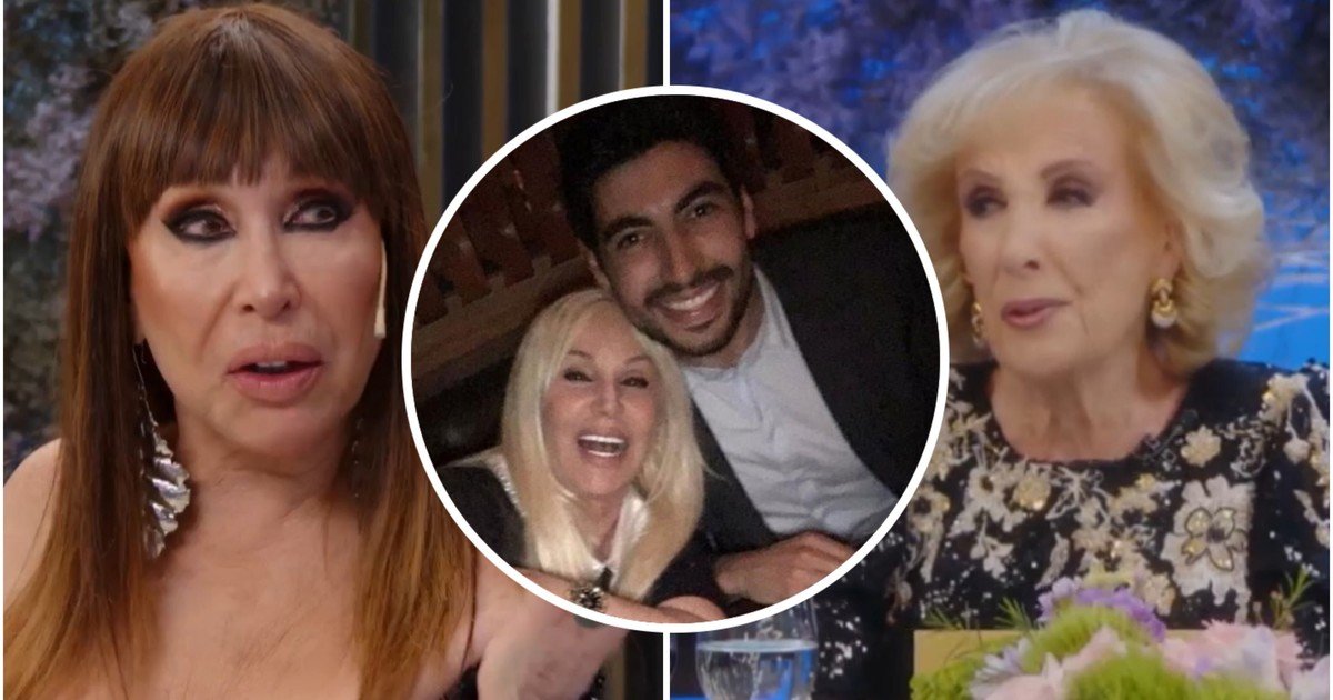 Moria Casán confirmó el romance entre Susana Giménez y Facundo Moyano y Mirtha Legrand la frenó: "No quiero hablar del tema"