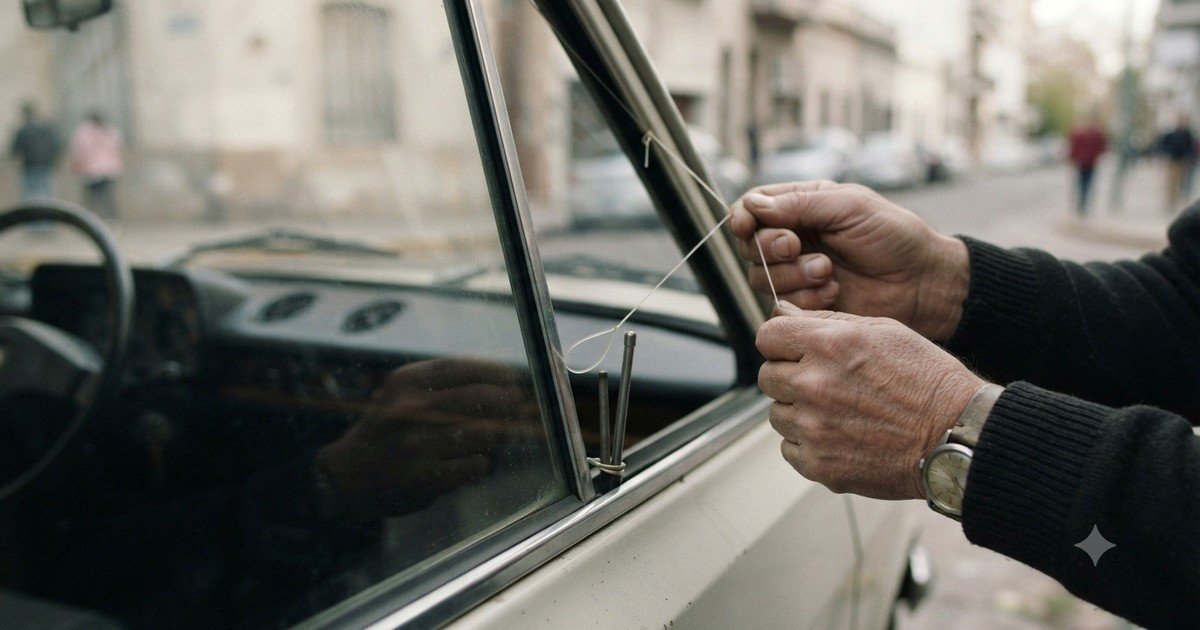 Seba Franko, experto en accesorios para autos: “Si dejaste las llaves adentro del auto, con un hilo podés abrirlo”
