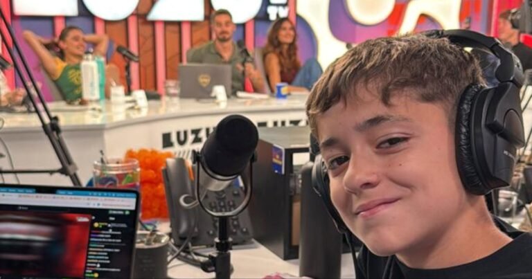 La historia de Tiano Dubini Guzzo, el nene que fue a Luzu de espectador y terminó como columnista de Occhiato