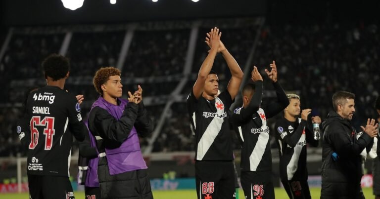 Vasco da Gama goleó a Olimpia y espera por River o Santa Fe en los cuartos de la Sudamericana