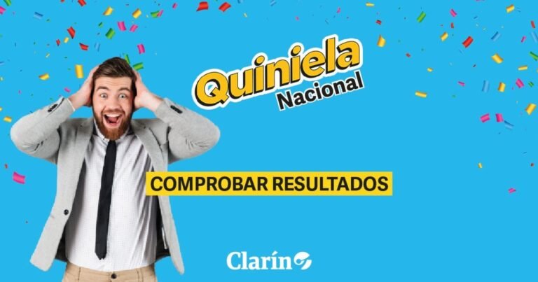 Quiniela Nacional: resultado del sorteo de la Nocturna de hoy, sábado 08 de agosto