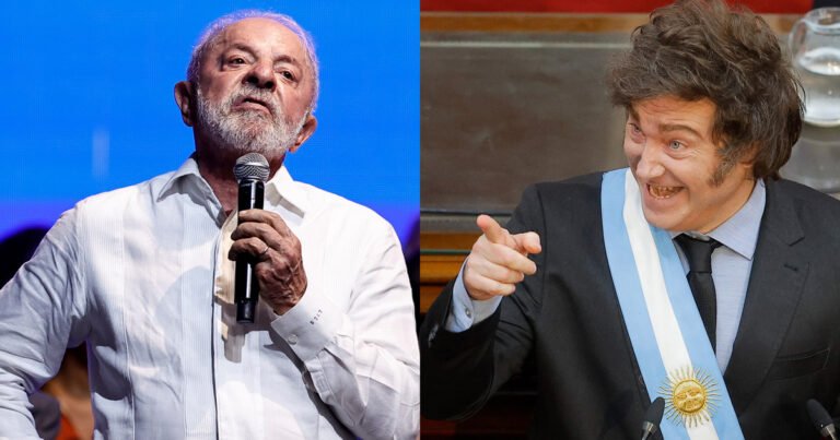 Milei redobló las críticas contra Lula: "Es un ladrón, corrupto y lo liberaron por una falla en el procedimiento"