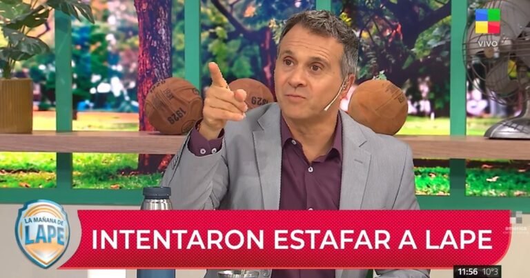 Intentaron estafar a Sergio Lapegüe usando la identidad de su hija: "Nos preocupamos"