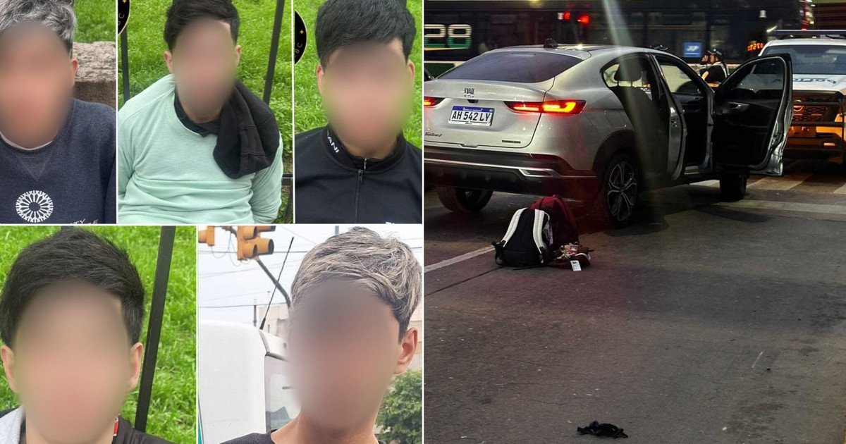 Cinco adolescentes robaron un auto en Mataderos, salieron en un raid por La Matanza y cayeron tras una persecución: acumulan 23 antecedentes