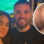 El Chelo Weigandt se tapó el tatuaje que se hizo con Ángela Leiva: "Borrando una historia del pasado"