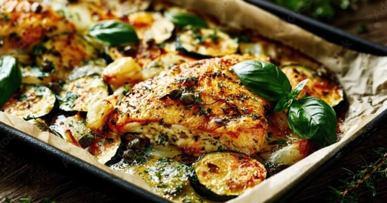 5 recetas de pollo al horno con guarnición: fáciles, ricas y en una sola bandeja