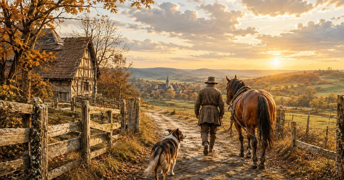El antiguo proverbio alemán que da una lección sobre la vida: "Una cerca dura 3 años, un perro dura 3 cercas, un caballo dura 3 perros y un hombre dura 3 caballos"