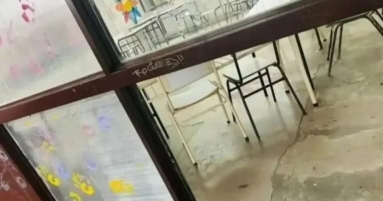 Padres denuncian a una escuela de La Plata: los alumnos se turnan para asistir a clases por falta de mantenimiento en las instalaciones