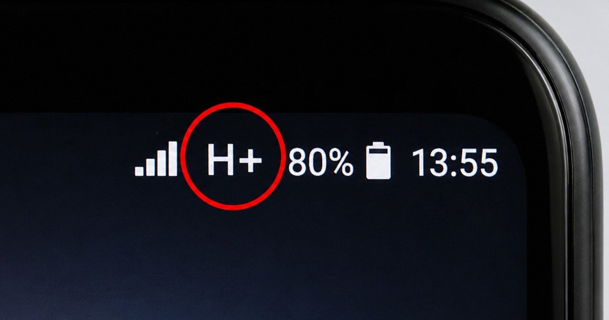 ¿Te apareció H+ en el celular? Qué significa y por qué no indica necesariamente una falla