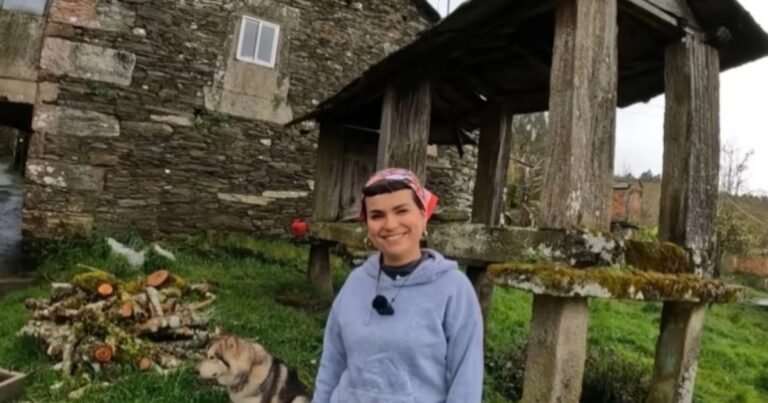Lucía, 27 años, dejó la ciudad para vivir en una aldea con nueve personas: "Para mí, la compra del mes ronda los 50 euros"