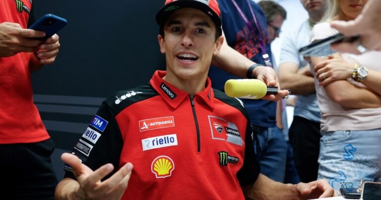 Marc Márquez, 33 años: ''Me despierto a las 8 de la mañana. Desayuno avena o tostadas de pavo con aguacate y café y después entreno''